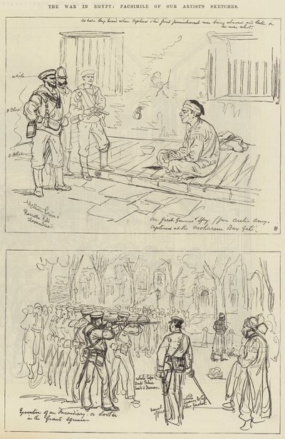 The War in Egypt by Melton Prior